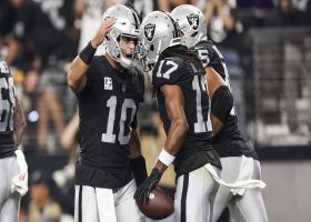 Can't-Miss Play: Garoppolo rewards Raiders' gutsy fourth-down call with 32-yard TD strike to Adams