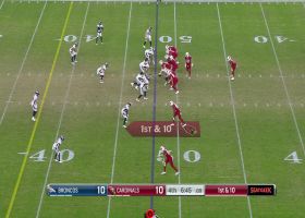 Elijah Garcia engulfs David Blough for 7-yard sack