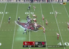Dontae Johnson RIPS ball from Edmonds for key turnover