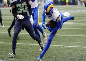 Higbee's key block springs Tutu Atwell's 11-yard TD on end-around