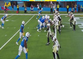 Easton Stick's QB-sneak TD cuts Saints' fourth-quarter lead in half