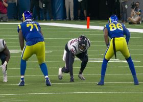 Derek Rivers loops inside to drop Perkins for Texans' SIXTH sack of game