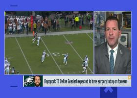 Rapoport: Eagles TE Dallas Goedert suffered a forearm fracture, expected to have surgery Monday