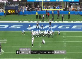 Daniel Carlson's 22-yard FG makes it a 24-10 game in third quarter