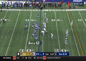 Wan'Dale Robinson makes first catch since Week 1 on third-down