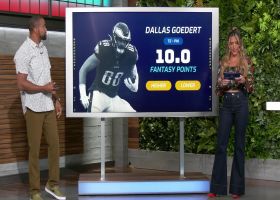 Projecting Dallas Goedert's point total for Week 6 | 'NFL Fantasy Live'