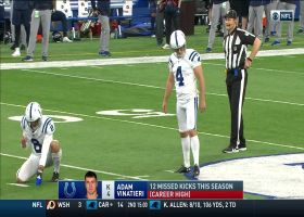 Titans block Colts' 53-yard field goal attempt