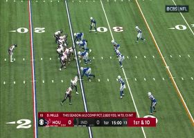 Davis Mills dials long distance to Brandin Cooks for 33-yard gain