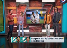Thoughts on Mike McDaniel's trust and belief in Tua Tagovailoa | ‘GMFB’