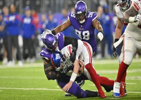 Jonathan Bullard clamps down on Jones for Vikings' first sack of game