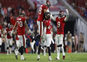 Cam Gill swallows up Daniel Jones for fourth-down sack