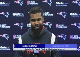 Ezekiel Elliott on facing Dak Prescott: 'It will be definitely good to see him'