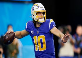 Herbert fires quick TD strike to Cook on play action
