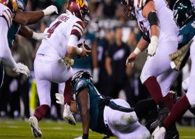 Trio of Eagles overwhelm Heinicke to tune of third-down sack