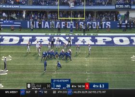 Matt Gay's 27-yard FG reclaims lead for Colts early in fourth quarter