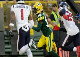 Kylin Hill accelerates for speedy 22-yard TD catch and run