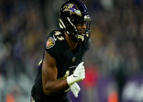 Justice Hill bursts to open field on 56-yard kick return