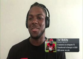 The best pilot in the 2021 draft? Georgia TE Tre' McKitty discusses his unique skill