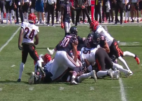 Bengals stop Justin Fields sneak on fourth-and-one