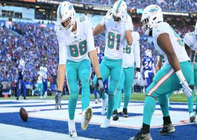 Mike Gesicki shows off his updated Griddy after 7-yard TD catch