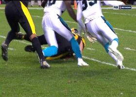 Steelers recover fumble on botched kick return