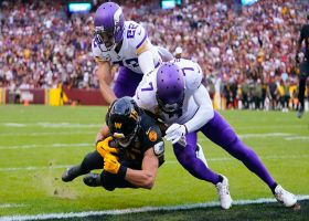 Dax Milne's first NFL TD catch extends Commanders' lead in fourth quarter