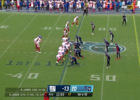 Jeffery Simmons swarms Saquon in backfield for TFL