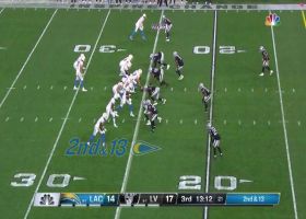 Quinton Jefferson's relentless pass rush results in sack on Herbert