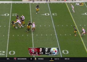 Drake Jackson corrals Kenny Pickett for 49ers' first sack of 2023