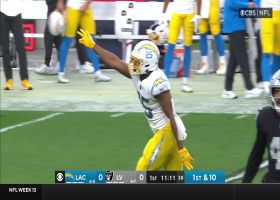 Joshua Kelley picks up first down via Chargers' fake punt