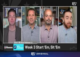 Michael F. Florio's boldest starts and sits for Week 3 | 'The Insiders'