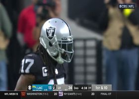 Carr locates Adams again for chain-moving 16-yard pickup