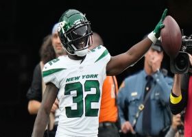 Michael Carter caps off 13-play drive with 6-yard TD before half