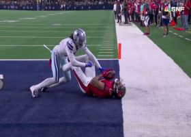 Can't-Miss Play: Evans catches Brady's TD loft with one hand