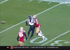 Dontae Johnson breaks up Texans fourth-down pass attempt