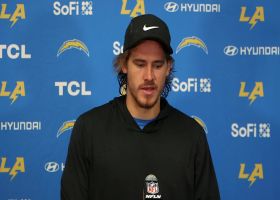Justin Herbert: 'Any time we can walk away with a win here, I think that's huge for our offense and defense'
