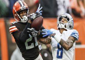 Can't-Miss Play: Denzel Ward looks like WR on launch-codes INT