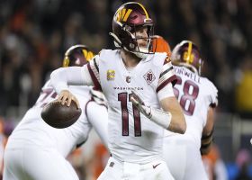 Wentz dots Cole Turner with 18-yard laser up right seam