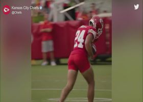 Must See: Chiefs rookie Skyy Moore's impressive diving catch