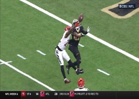 Awuzie bats away would-be 46-yard TD pass by Taysom Hill
