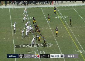 Renfrow's stick route works wonders vs. Levi Wallace for 11-yard catch and run