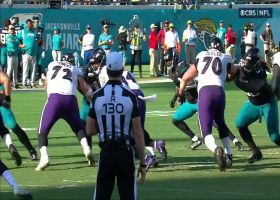 Lamar Jackson dials launch codes to Josh OIiver for 40-yard gain