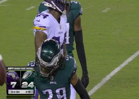 Avonte Maddox's lurk goes undetected by Kirk Cousins, resulting in another Eagles INT