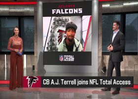 A.J. Terrell joins 'NFL Total Access' ahead of Falcons' Week 8 game vs. Titans