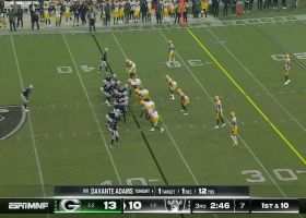Raiders' flea-flicker pass nearly ends in disaster