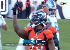 Dre'mont Jones wrecks single Lions drive with sack, TFL, fourth-down knock down on single