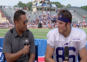 Dalton Kincaid discusses impressions from his first Bills training camp