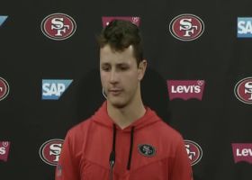 Brock Purdy shares an update on his recovery from elbow surgery