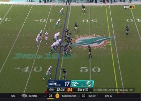 Isaiah Ford outmuscles Seahawks DB for epic grab