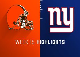 Browns vs. Giants highlights | Week 15